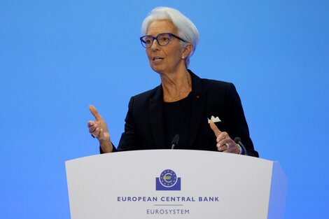 Christine Lagarde, presidenta del Banco Central Europeo