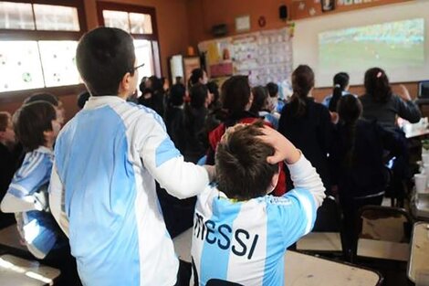 El Mundial de fútbol masculino y las escuelas