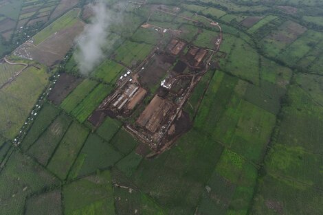 Foto: Terrenos en los que se construirá la prisión. Fuente: Twitter diputada Marcela Pineda.