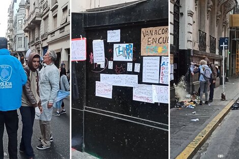  "Cristina, ahora te toca la horca para deshacernos de vos", amenazaron frente a varios agentes de la Policía de la Ciudad. 