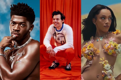 Kendrick Lamar, Lil Nas X y Jack Harlow lideran la lista de ternados con siete menciones cada uno. Harry Styles y Doja Cat le siguen con seis. 