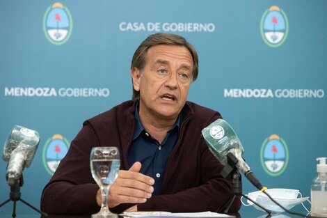 Mendoza: Rodolfo Suárez les respondió a los gremios que se movilizaron y culpó al gobierno nacional