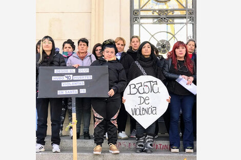 Protesta en Gobernación. (Fuente: MuMalá)