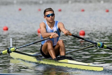 El remero Pedro Dickson se clasificó a final del Mundial sub 23 de Italia  