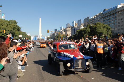 La pasión del Turismo Carretera toma las calles porteñas