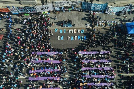 Organizaciones sociales marcharon al Congreso contra la especulación del agro