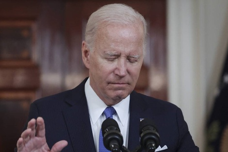 Joe Biden volvió a dar positivo en coronavirus. Imagen: AFP. 