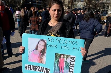 Marcha por las víctimas de los tiroteos, este sábado.