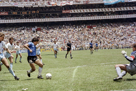 Diego y un grito de gol marcado a fuego.