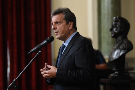 Sergio Massa jurará como ministro de Economía el miércoles a las 17 horas.