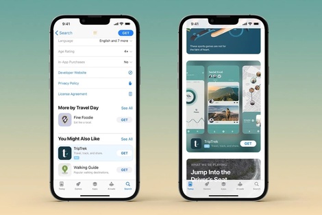 La empresa comandada por Tim Cook permitirá que haya avisos pagos en la sección "Hoy", la página de inicio del App Store, Foto: 9to5Mac