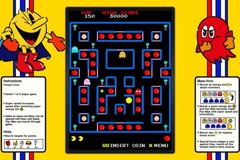 Pac-man, mucho más que pastillas y electrónica en espacios oscuros