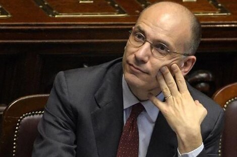  Enrico Letta, líder del PD.