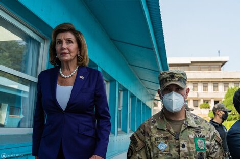 Nancy Pelosi envía un mensaje de "disuasión poderosa y extendida" a Pyonyang desde Seúl