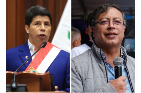 Perú | Pedro Castillo envía carta a Gustavo Petro lamentando su ausencia en la asunción 