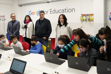 La primera escuela pública Google Reference de Argentina está en Vicente López