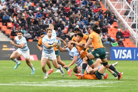 Argentina arrancó con orden, pero luego se rindió ante los Wallabies