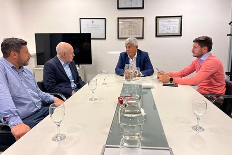 La reunión de la polémica en la que Baclini recibió a Rodríguez Larreta.