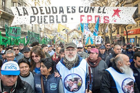 San Cayetano: los testimonios de las organizaciones sociales que marcharon a la 9 de Julio