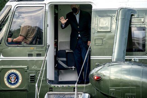 El mandatario habia anunciado el viernes  pasado la declaración del territorio como zona de "desastre mayor" para confirmar la ayuda que el Gobierno federal dará al estatal para hacer frente a estas inundaciones. Foto: AFP.