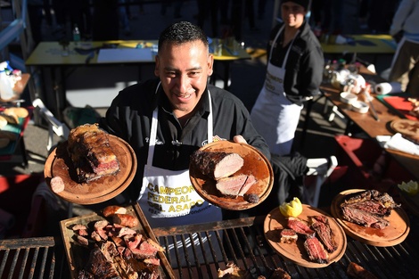 En 2022, se realiza la cuarta edición del Campeonato Federal del Asado. Imagen: Télam. 