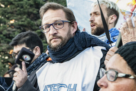 Santiago Goodman, extitular de la Asociación de Trabajadores de la Educación de Chubut. 