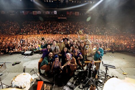 La Delio Valdez, fiesta por triplicado en el Luna Park