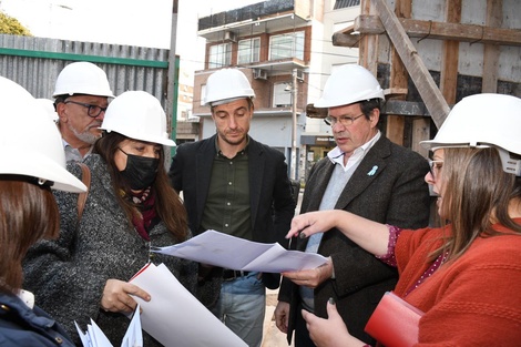 Continúa la obra de recuperación de la casa natal de María Elena Walsh