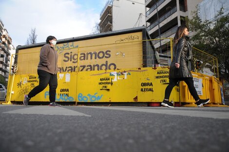 Caballito: la Justicia porteña habilitó al GCBA a continuar con la obra del "parque lineal" en Honorio Pueyrredón