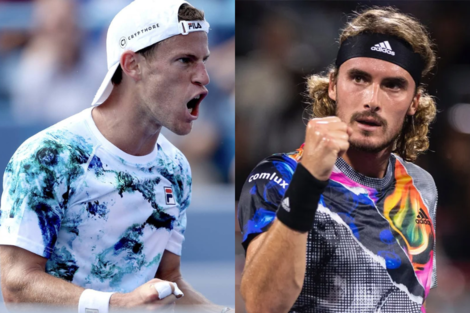 Schwartzman vs Tsitsipas: a qué hora juegan y cómo verlo