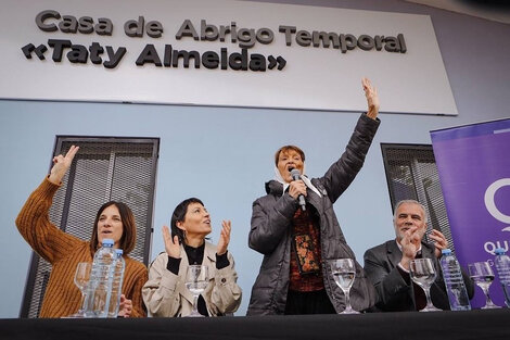 En Quilmes inauguraron la Casa de Abrigo Temporal "Taty Almeida" 