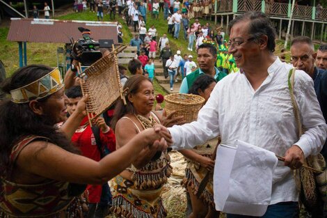 Petro ordenó a los militares que protejan el Amazonas | El presidente de Colombia ordenó que se proteja la selva y se capturen a sus depredadores | Página12