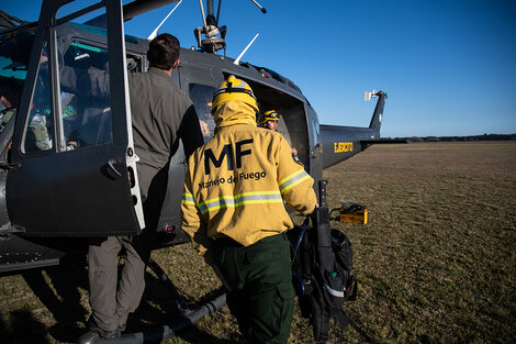 El servicio de Manejo del Fuego se verá reforzado por fuerzas federales. 