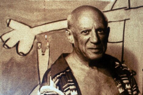 Revelan una presunta obra inédita de Pablo Picasso en la que ridiculiza a Adolf Hitler