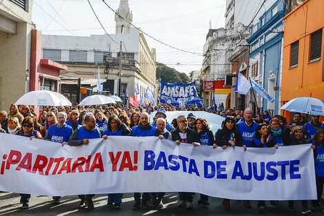 Hoy, a las 10, habrá una concentración en Santa Fe.  (Fuente: Télam)