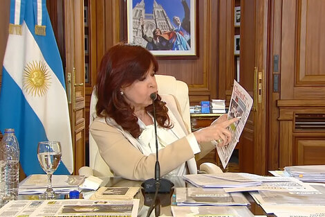 Cristina Kichner a los fiscales Luciani y Mola: “Agarren la Constitución y el Código Penal Procesal, que no muerden”