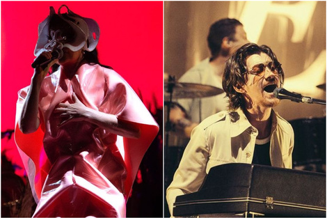 Björk y Arctic Monkeys anunciaron el lanzamiento de sus nuevos discos