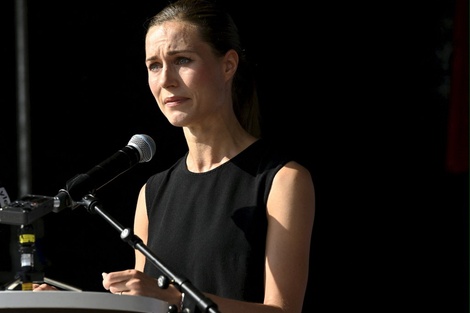 "Hago mi trabajo. Aprenderé la lección”, dijo Marin, de 36 años. Foto: AFP. 