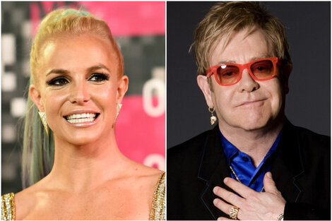 Britney Spears y Elton John lanzaron el esperado dueto "Hold Me Closer"