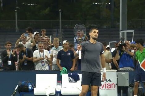 Pedro Cachín es el único argentino que sigue de pie en el US Open