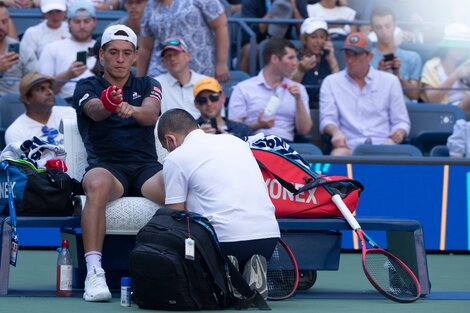 US Open: Báez abandonó por lesión y se despidió del Gran Slam neoyorkino