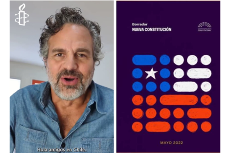 Chile | El actor estadounidense Mark Ruffalo llama a votar por el Apruebo en el plebiscito del borrador de la nueva Constitución