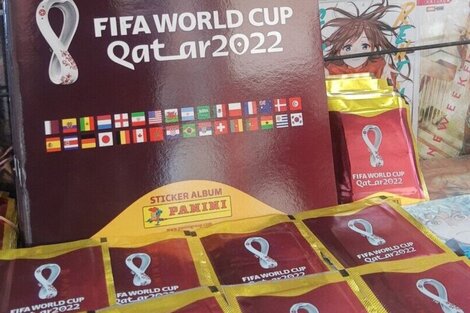 Las figuritas del Mundial y el Álbum Qatar 2022, furor total. 