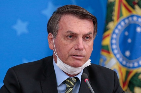 El presidente de Brasil, Jair Bolsonaro en conferencia durante la pandemia / Carolina Antunes, Agencia Brasil