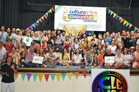 Festival y asamblea de Cultura Viva Comunitaria en Villa Devoto, Córdoba, en noviembre de 2021.