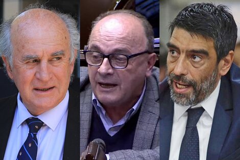 Parrilli, Moreau y Tailhade, parte de quienes se pronunciaron.