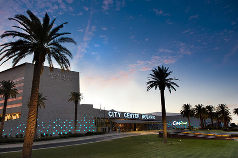 El casino ubicado en zona sur de la ciudad.