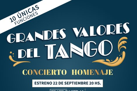 Malena recomienda: Grandes Valores del Tango