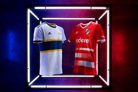 Se lanzaron las camisetas alternativas de Boca y de River