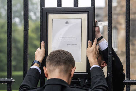 La reacción del pueblo británico por la muerte de la reina Isabel II